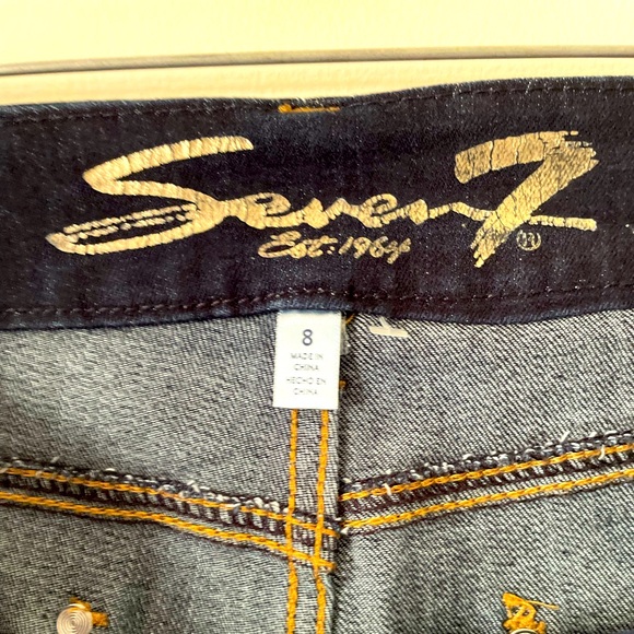 SEVEN 7 high rise skinny jeans size 8 - Picture 4 of 7